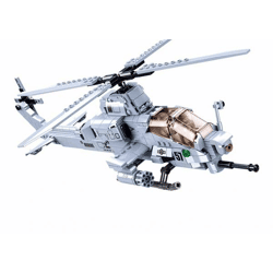 Sluban M38-B0838 - Model Bricks - Combat Helicopter