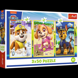 Paw Patrol - Puzzle 3 x 50 Teile