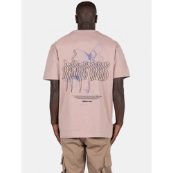 lässiges MJ Gonzales Herren T-Shirt Oversize 240 g/m² mit Baumwolle Alt-Rosa