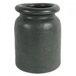 D&M Depot Blumentopf „Erva“, schwarz, 21 cm