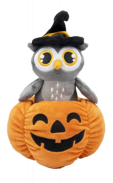 Halloween Eule - Pl&uuml;sch