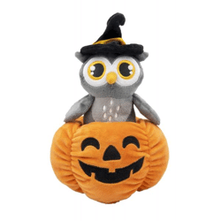 Halloween Eule - Plüsch