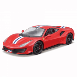 Bburago 18-26026 - 1:24 Race & Play Ferrari 488 Pista rot - Modellauto
