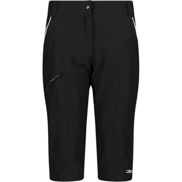 CMP Women's Cycling Pants, Free Bike MTB Pants, Long, Black