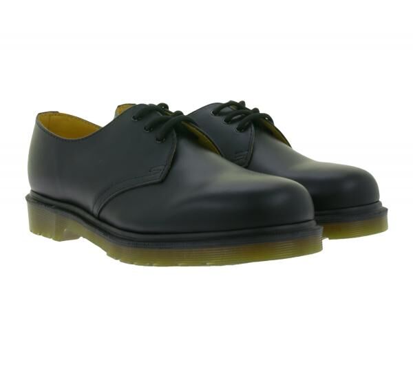 Dr. Martens 1461 Damen Oxford-Halbschuhe mit gepolsterter DMS-Sohle Glattleder-Schuhe 11839002 Schwarz