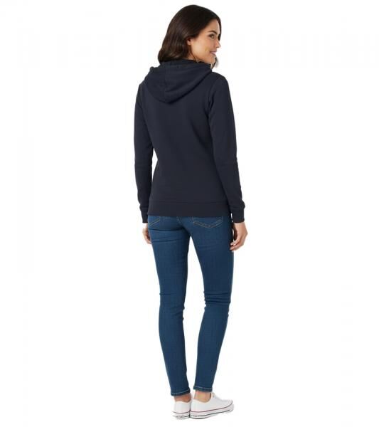 alltagstaugliche Helly Hansen Damen Sweat-Jacke mit Kapuze Zip-Hoodie mit Taschen 280 g/m&sup2; 79217_590 Navy-Blau