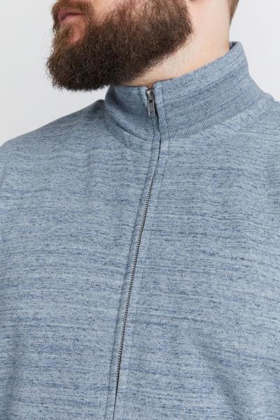klassische BLEND BHLenner BT Herren Sweatjacke mit Stehkragen Jacke Gro&szlig;e Gr&ouml;&szlig;en 20714929ME-194013 Blau