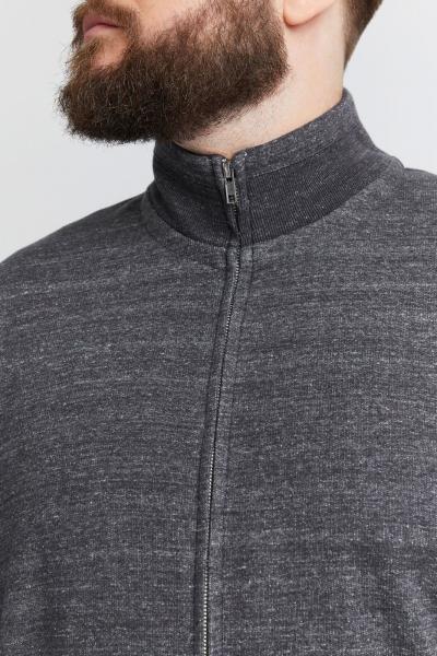 klassische BLEND BHLenner BT Herren Sweatjacke mit Stehkragen Jacke Gro&szlig;e Gr&ouml;&szlig;en 20714929ME-194007 Schwarz