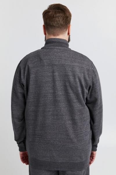 klassische BLEND BHLenner BT Herren Sweatjacke mit Stehkragen Jacke Gro&szlig;e Gr&ouml;&szlig;en 20714929ME-194007 Schwarz