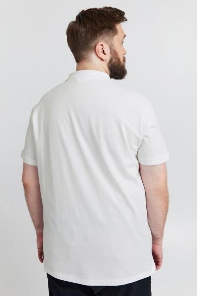 klassisches SOLID SDBanjo BT Herren Poloshirt mit 3-Knopf-Leiste Shirt Gro&szlig;e Gr&ouml;&szlig;en 21300884-ME-790001 Wei&szlig;