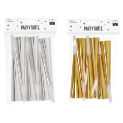 Party Tröte, 2/s, 6er Set, ca. 20cmL