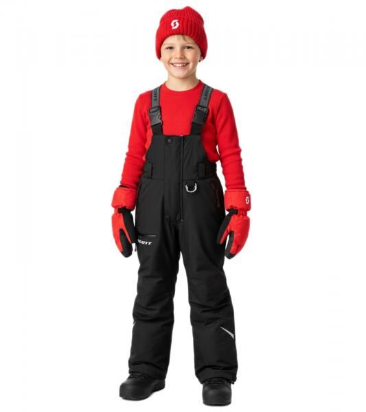 SCOTT Pant Intake Kinder Moto-Cross Hose Motorsport-Kleidung Schneemobil-Hose 231039 0001 Schwarz/Grau