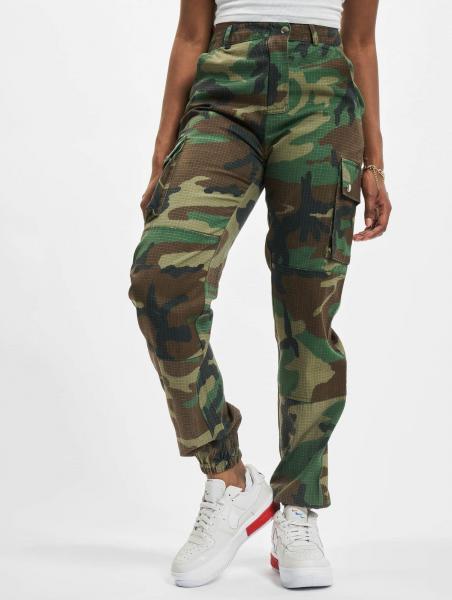 Missguided Premium Camo Printed Cargo Pants