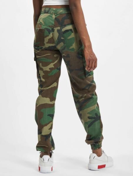 Missguided Premium Camo Printed Cargo Pants