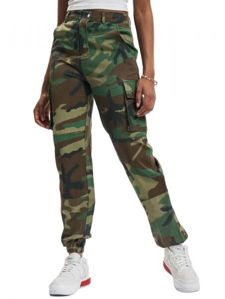Missguided Premium Camo Printed Cargo Pants