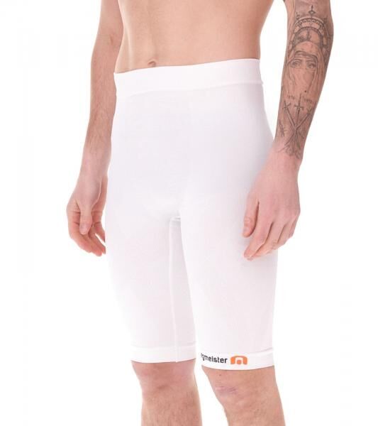 megmeister Herren Kompressions-Shorts mit Body-Mapping-Belüftung Rad-Shorts Antibakteriell und Geruchshemmend Kompressions-Bekleidung BC31