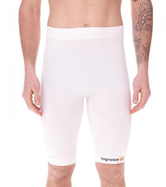 megmeister Herren Kompressions-Shorts mit Body-Mapping-Belüftung Rad-Shorts Antibakteriell und Geruchshemmend Kompressions-Bekleidung BC31