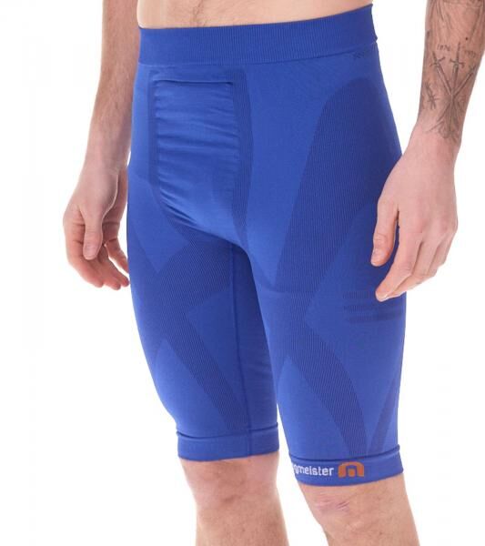 megmeister Herren Kompressions-Shorts mit Body-Mapping-Belüftung Rad-Shorts Antibakteriell und Geruchshemmend Kompressions-Bekleidung BC31