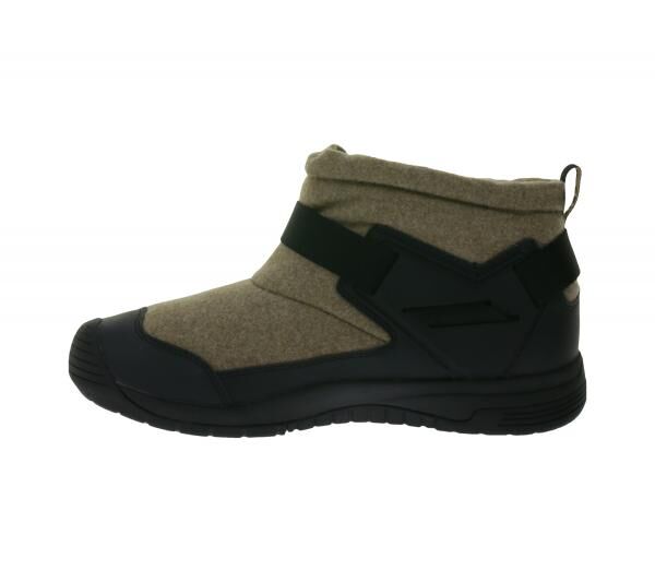 KEEN Hoodromeo Herren Winter-Stiefelette mit Fleece-Futter Schnee-Schuhe bis -20 Grad isolierende Winter-Stiefel 1026795 Beige/Schwarz