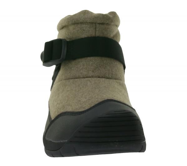 KEEN Hoodromeo Herren Winter-Stiefelette mit Fleece-Futter Schnee-Schuhe bis -20 Grad isolierende Winter-Stiefel 1026795 Beige/Schwarz