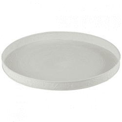 J-Line Tablett, klassisch weiß, 35 cm