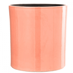 J-line bloempot Flek L roze 25 cm