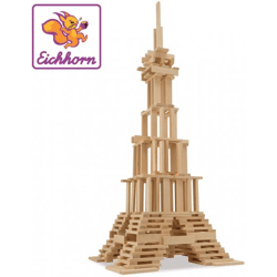 Eichhorn 100001612 - Wooden construction set (200 pieces)