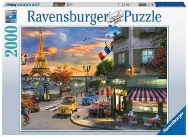 Romantische Abendstunde in Paris - Puzzle - 2000 Teile