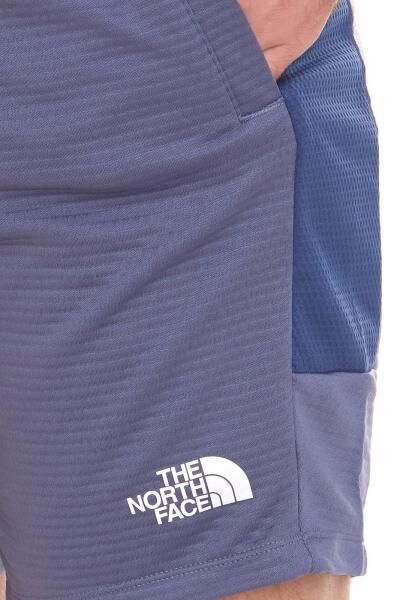 THE NORTH FACE Mountain Athletics Herren Fleece-Shorts sportliche Sommer-Hose mit Eingrifftaschen NF0A82300EA1 Blau
