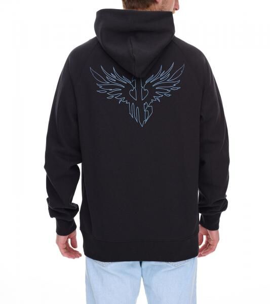 PUMA Melo Alwayz On Hoodie nachhaltiger Herren Kapuzen-Pullover Baumwoll-Hoodie 320 g/cm&sup2; 625991 01 Schwarz