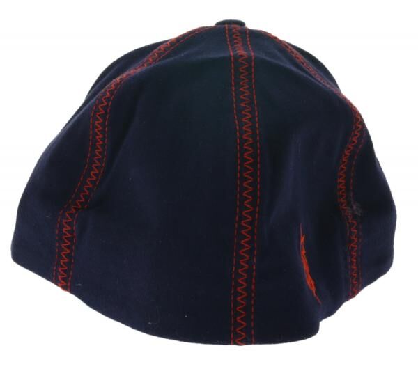Slipknot Unisex Base Cap mit Bandschriftzug und Ziern&auml;hten Freizeit-Cap 3218SLP Blau/Rot