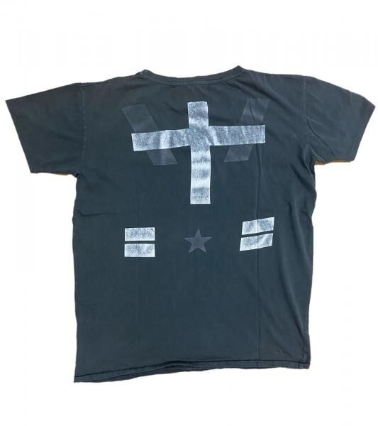 vsct Clubwear Herren Baumwoll T-Shirt im Acid-Design V-Ausschnitt-Shirt 5643298 Dunkelgrau