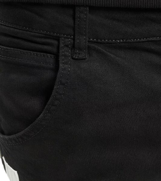 vsct Keanu Mega Stripe Herren Cargo-Hose mit seitlichen Streifen Jeans mit Beintaschen Denim D5642800 Schwarz