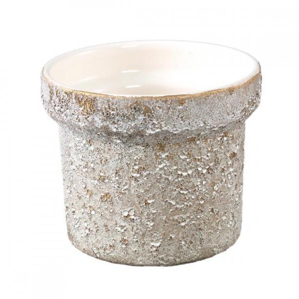 PTMD bloempot Christe M lichtbruin 13 cm
