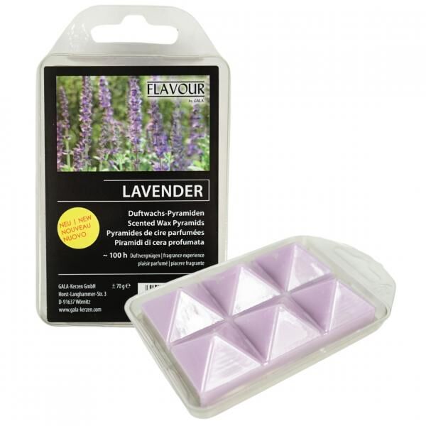 Gala Waxmelts Pyramide Lavendel 6 Stück