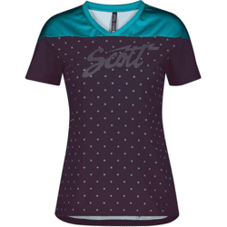 Scott Women's Cycling Jerseys: Trail Flow Jersey, Blue
