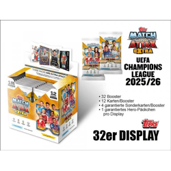 Topps UEFA Champions League Match Attax EXTRA 2025/2026 TC – 32er DISPLAY