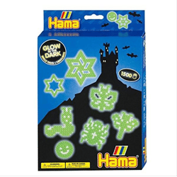 HAMA 3414 - Bügelperlen Midi - Geschenkpackung Nachtleuchtend (glow in the dark)