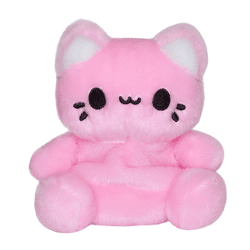 Tasty Peach - Strawberry Meowchi Palm Pals Plüschfigur - 13 cm