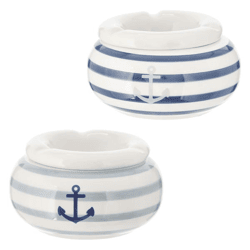Storm ashtray maritime, 2/s, approx. 11cm