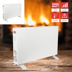 Convector heater, Basic, large, white, approx. 68x45cm