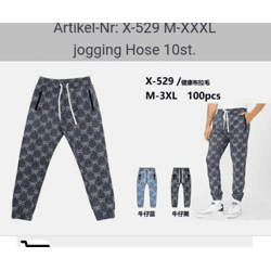 Men's Jogging Pants X-529, Sizes M–XXXL – 10 pairs per case, €8.12 net per pair
