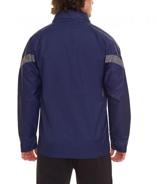PUMA Italien 2022 Herren Trainingsjacke mit versteckter Kapuze All-Wetter-Jacke rainCELL 767068 04 Blau