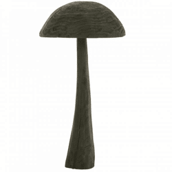 J-Line Bild „Pilz L“, Holz, schwarz, 81 cm