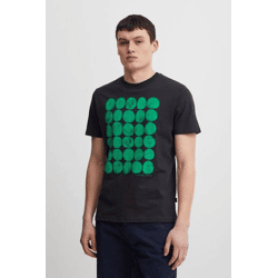 klassisches CASUAL FRIDAY CFThor Herren T-Shirt mit Rundhals Shirt 20504716-194013 Blau