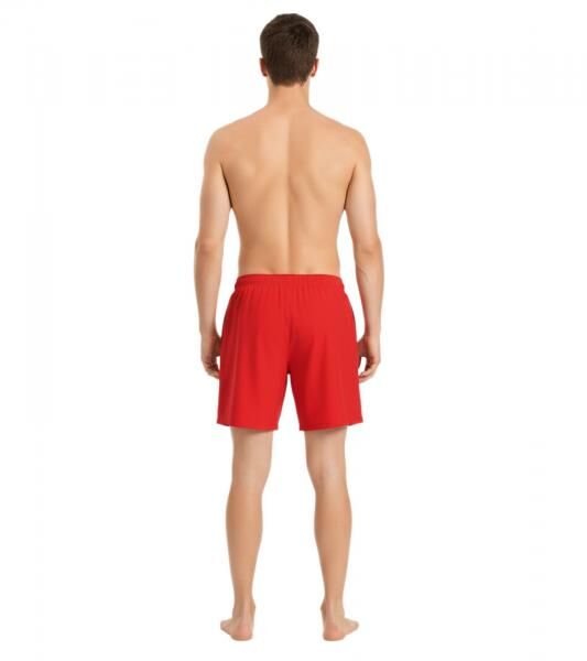 Puma Herren Bade-Shorts Sommer-Shorts mit Taschen stylische Schwimm-Hose Bademode 907002016 002 Rot