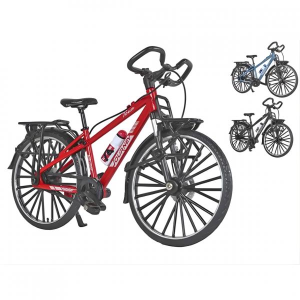 Tourenrad aus Metall, 18 cm