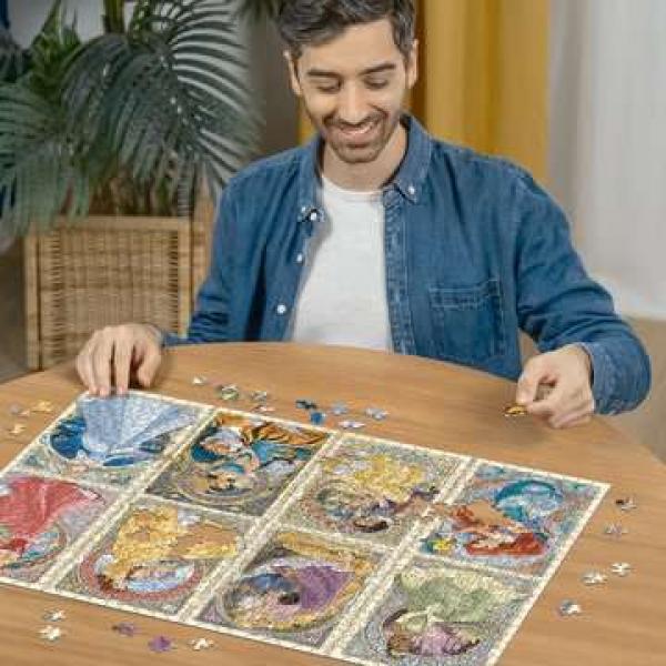 Disney Princess - Nouveau Art Prinzessinnen - Puzzle 1000 Teile