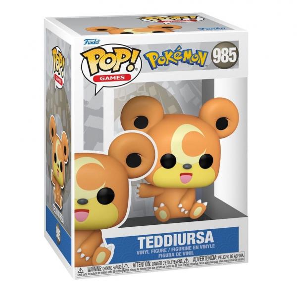 Funko 70936 - Pop! - Pokemon Teddiursa #985