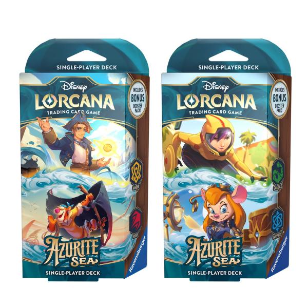 Disney Lorcana: Set 6 - Azurite Sea - Starter Deck Display (8 pcs) - EN